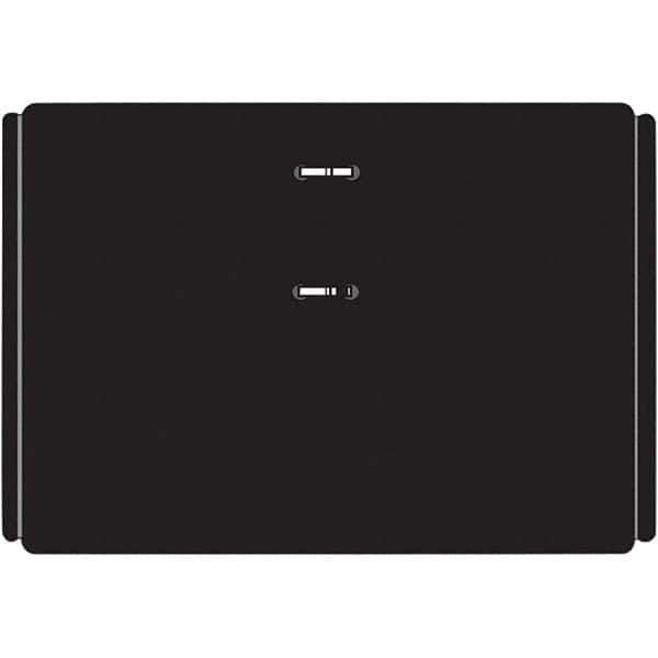 AT-A-GLANCE - 3 x 3-3/4", Desk Calendar Base - Black - Industrial Tool & Supply