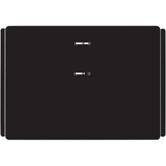 AT-A-GLANCE - 3 x 3-3/4", Desk Calendar Base - Black - Industrial Tool & Supply