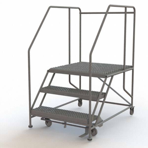 TRI-ARC - Rolling & Wall Mounted Ladders & Platforms Type: Rolling Work Platform Style: Steel Work Platform - Industrial Tool & Supply