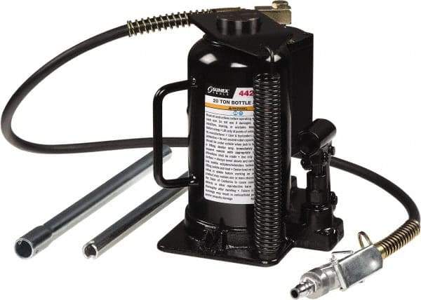 Sunex Tools - 20 Ton Capacity Bottle Jack - 9-1/2" to 18" High - Industrial Tool & Supply