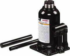 Sunex Tools - 12 Ton Capacity Bottle Jack - 7-1/2" to 14.4" High, 5.71" Long x 4.96" Wide Base - Industrial Tool & Supply