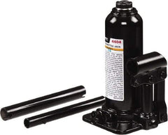 Sunex Tools - 4 Ton Capacity Bottle Jack - 7.6" to 14.7" High, 4.33" Long x 4.06" Wide Base - Industrial Tool & Supply
