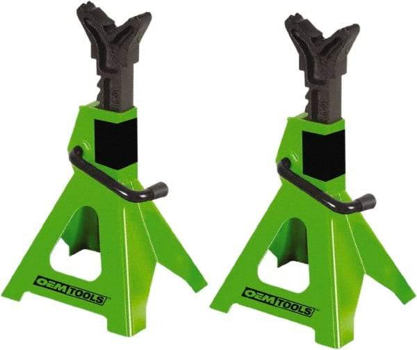 OEM Tools - 6,000 Lb Capacity Jack Stand - 12 to 17-3/4" High - Industrial Tool & Supply