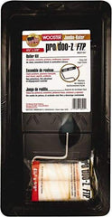 Wooster Brush - 14" Long, Mini Roller Kit - Steel Frame, Includes Paint Tray, Roller Cover & Frame - Industrial Tool & Supply