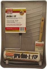 Wooster Brush - 2" Angled Polyester Angular Brush - 2-11/16" Bristle Length, 6-1/2" Wood Fluted Handle - Industrial Tool & Supply