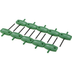 Wiha - T10 Torx Key - Wing Handle, 40mm Length Under Head, 2.9" OAL - Industrial Tool & Supply