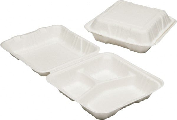 Ability One - Food Container Lids For Use With: Food Box Shape: Square - Industrial Tool & Supply