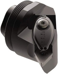 Seco - Left Hand Cut, Size GL40, DN.. 1104.. Insert Compatiblity, Internal Modular Turning & Profiling Cutting Unit Head - 27mm Ctr to Cutting Edge, 32mm Head Length, Through Coolant, Series SteadyLine - Industrial Tool & Supply