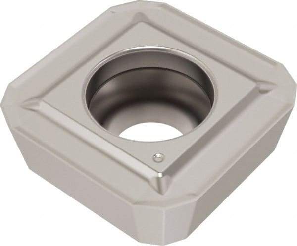 Seco - SPGX0703 MC Grade DS4050 Carbide Indexable Drill Insert - TiAlN/NbN Finish, Square, 7.94mm Inscribed Circle - Industrial Tool & Supply