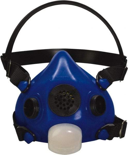 North - Series RU8500, Size M Half Mask Respirator - Cradle Suspension, Threaded Connection - Industrial Tool & Supply
