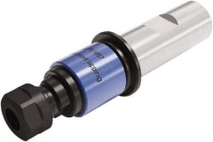 Seco - 40mm Straight Shank Diam Tension & Compression Tapping Chuck - M20 to M48 Tap Capacity, 164.3mm Projection, Quick Change, Through Coolant - Exact Industrial Supply