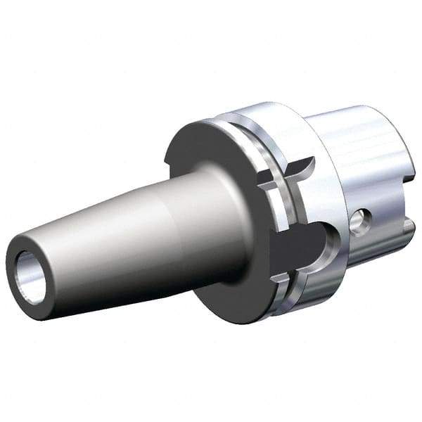 Kennametal - 63mm Shank Diam, 16mm Hole Diam, HSK63A Taper Shank Shrink Fit Tool Holder & Adapter - 95mm Projection, 27mm Nose Diam, 40mm Clamping Depth, Through Coolant - Exact Industrial Supply