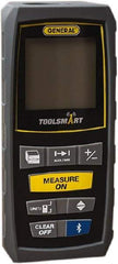General - 100' Range, Laser Distance Finder - AAA Batteries Required, Accurate to 1/8", Comes with 2 AAA Batteries - Industrial Tool & Supply