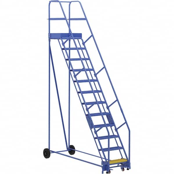 Vestil - 156" High 350 Lb Capacity 12 Step Ladder - Industrial Tool & Supply