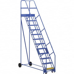 Vestil - 156" High 350 Lb Capacity 12 Step Ladder - Industrial Tool & Supply