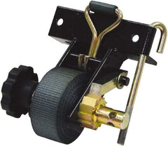 Buyers Products - Steel Rack Strap - 3-3/4" Long, Black, For Use with Rectangular or Square Tubing Racks - Industrial Tool & Supply