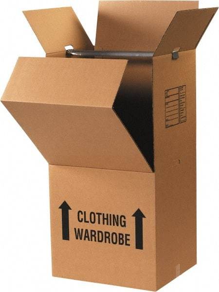 Made in USA - Moving & Box Kits Kit Type: Wardrobe Box Number of Boxes: 3 - Industrial Tool & Supply