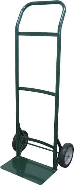 Ability One - 300 Lb Capacity 40" OAH Hand Truck - Steel Handle, Steel, Solid Rubber Wheels - Industrial Tool & Supply