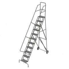 TRI-ARC - Rolling & Wall Mounted Ladders & Platforms Type: Rolling Style: Rolling Platform Ladder - Industrial Tool & Supply