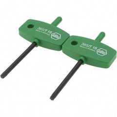 Wiha - T15 Torx Driver - 45mm Blade Length, 80mm OAL, Ergonomic Handle - Industrial Tool & Supply
