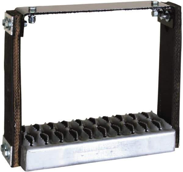 Buyers Products - Rubber/Metal Step - 11" Long, Silver, For Use with Universal Use - Industrial Tool & Supply