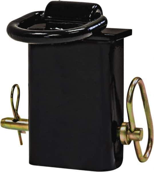 Buyers Products - Steel Forged Stake Pocket D-Ring - 3-1/2" Long, Black, For Use with Cargo Control - Industrial Tool & Supply