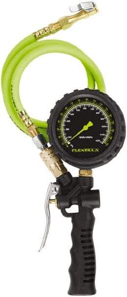 Legacy - Air Compressor Tire Inflator Kit - 170 psi, 3\x92 Hose, 15\x92 Hose, Lock on Chuck - Industrial Tool & Supply