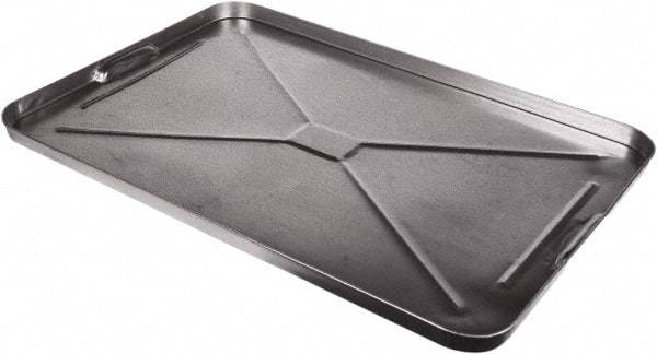 Funnel King - 6 Qt Drip Pan - Galvanized Steel, 17.5"x25.75"x.75" - Industrial Tool & Supply