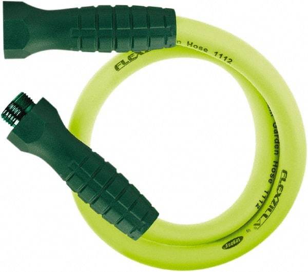 Legacy - 3' Long Garden Lead-In Hose - 5/8" Diam, 3/4" GHT, Hybrid Polymer, 150 psi, All Season, Green - Industrial Tool & Supply