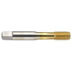 M14 x 2.00 Dia. - 6HX - Cobalt Bottoming Tap ROLL FORM-TiN - Industrial Tool & Supply