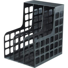 Pendaflex - Black Magazine Rack - Plastic - Industrial Tool & Supply