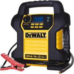 DeWALT - 12 VDC Jump Starter - 32 Amps, 80 Starter Amps - Industrial Tool & Supply