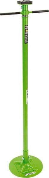 OEM Tools - 1,500 Lb Capacity Support Stand - 52-1/2 to 78" High, 3-1/4" Saddle Length - Industrial Tool & Supply