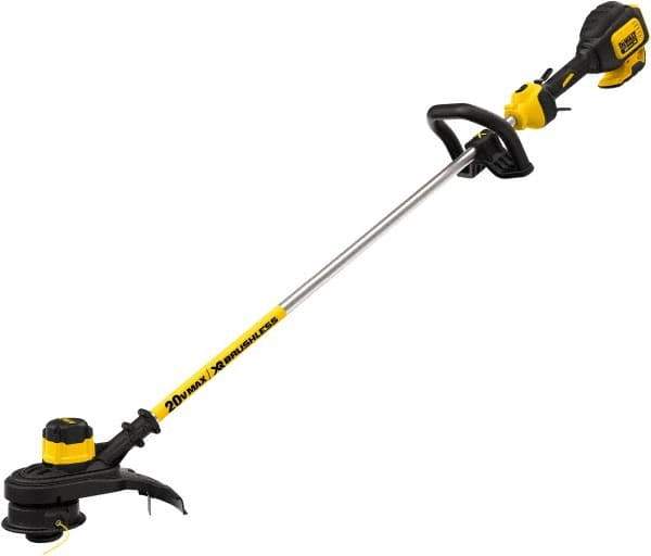 DeWALT - Battery String Trimmer - 13" Cutting Width, 20 Volts - Industrial Tool & Supply