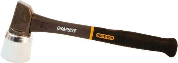 Stanley Bostitch - 2-13/16 Lb Head 2" Face Polymer Beveled Face Flooring Mallet - Composite Handle - Industrial Tool & Supply