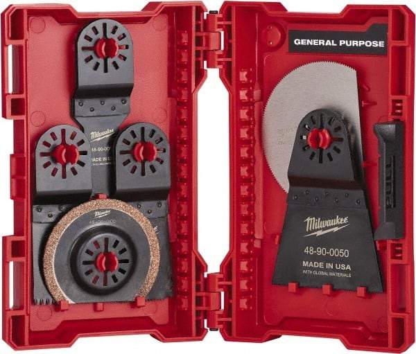 Milwaukee Tool - Rotary Blade Set - Use with Milwaukee Multi-Tool - Industrial Tool & Supply