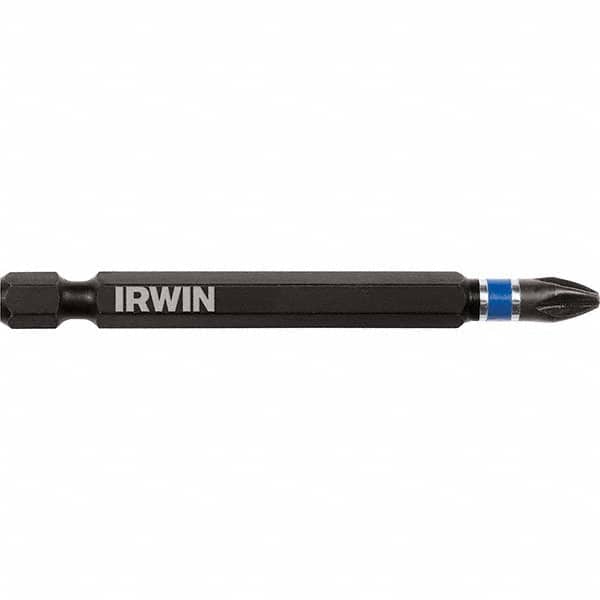 Irwin - Power & Impact Screwdriver Bit Sets Point Type: Phillips, Square, Torx Drive Size: 1/4 Hex - Industrial Tool & Supply