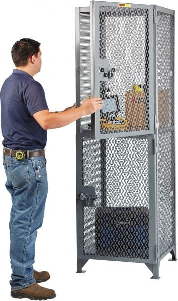 Little Giant - 2 Door, 2 Tier, 2 Compartment Module - Industrial Tool & Supply