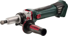 Metabo - 1/4" Collet, 6,000 RPM, Straight Handle Electric Die Grinder - 18 Volts - Industrial Tool & Supply