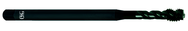 10-32 Dia. - H3 - 3 FL - HSS - Steam Oxide - Long Shank Spiral Flute Tap - Industrial Tool & Supply