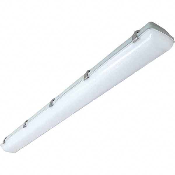 Eiko Global - 120 to 277 Volt, 40 Watt, LED Hazardous Location Light Fixture - Vaporproof, 49.8" Long - Industrial Tool & Supply