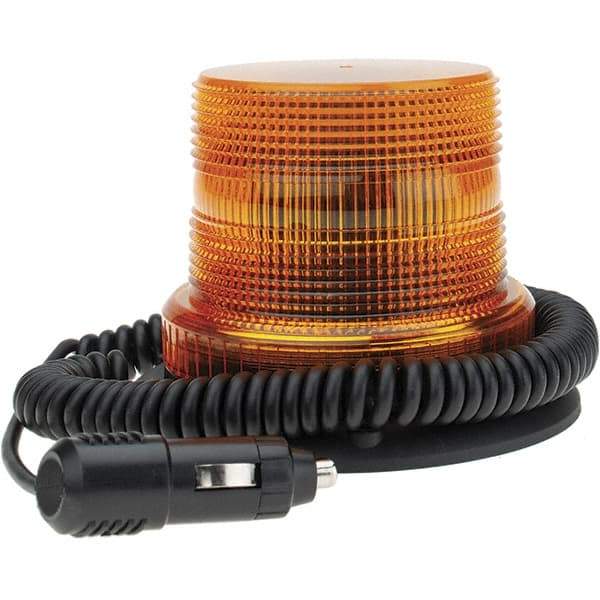 Peterson - 65 FPM, Magnetic Mount Emergency Strobe Light Assembly - Amber - Industrial Tool & Supply