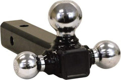 Buyers Products - 6,000, 7,500 & 10,000 Lb Capacity, 9-1/4" Long, 2" Shank, Triball Hitch Drawbar - Vehicle Class 3 & 4, 5/8" Ball Hole Diam, 1-7/8, 2 & 2-5/16" Ball Diam - Industrial Tool & Supply