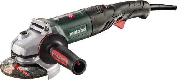 Metabo - 5" Wheel Diam, 11,000 RPM, Corded Angle & Disc Grinder - 5/8-11 Spindle, 120 Volts, 13.2 Amps - Industrial Tool & Supply