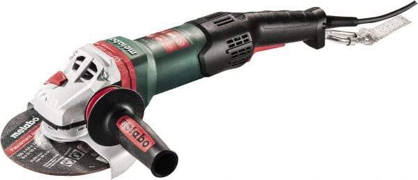 Metabo - 6" Wheel Diam, 9,600 RPM, Corded Angle & Disc Grinder - 5/8-11 Spindle, 120 Volts, 14.5 Amps - Industrial Tool & Supply