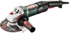 Metabo - 6" Wheel Diam, 9,600 RPM, Corded Angle & Disc Grinder - 5/8-11 Spindle, 120 Volts, 14.6 Amps - Industrial Tool & Supply