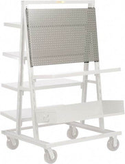 Little Giant - Pegboard Tool Rack - Use with Little Giant Adjustable Tray A-Frame Shelf Trucks - Industrial Tool & Supply