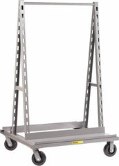 Little Giant - 36" Wide x 67" High x 40" Deep, Adjustable Tray Truck - 2,000 Lb Capacity - Industrial Tool & Supply