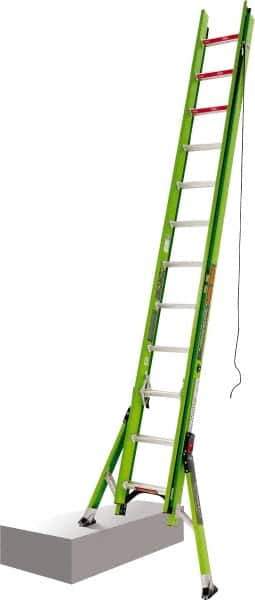 Little Giant Ladder - 24' High, Type IAA Rating, Fiberglass Extension Ladder - 375 Lb Capacity, 22' Working Length - Industrial Tool & Supply