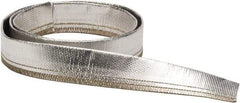 Atlantex - 4" ID Silver Radiant Heat Shield for Hoses - 25' Long, -40 to 425°F - Industrial Tool & Supply